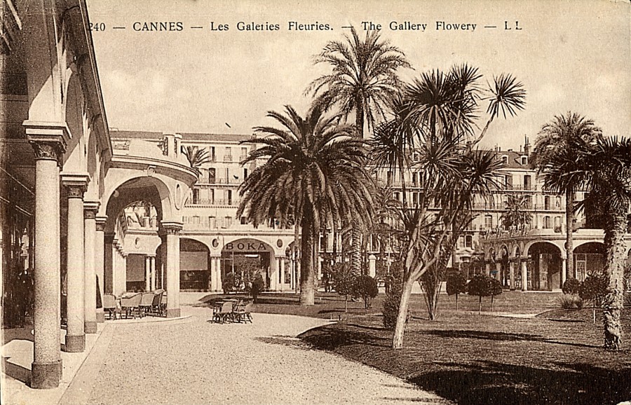 Vue des Galeries Fleuries (AMC 2Fi1922)