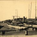 Yachts au vieux port, circa 1900, CP ND photo (2Fi2340)
