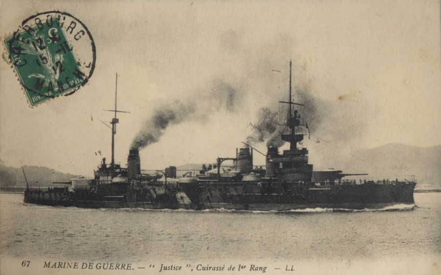 1910, marine de guerre, cuirass (40Fi199)