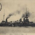 1910, marine de guerre, cuirass� (40Fi199)