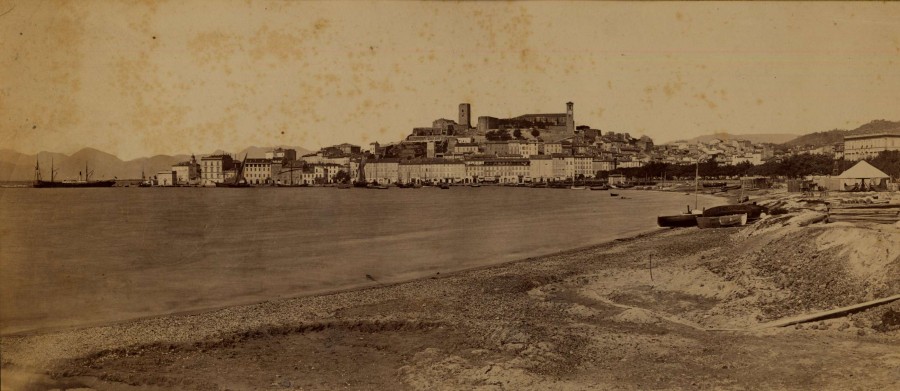 1880, baie de Cannes, le port (AMC 19S12_5)