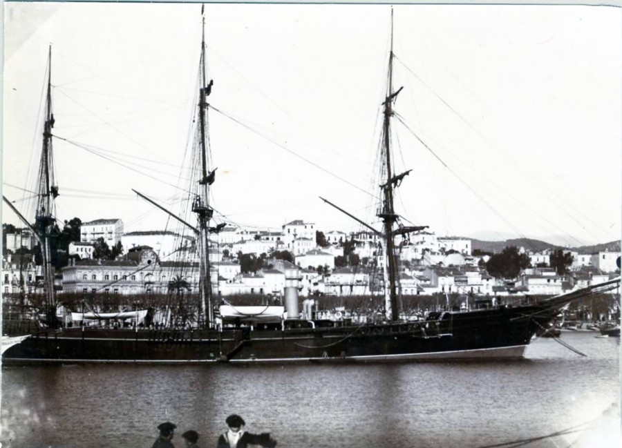Le yacht Walhalla, du duc Boni de Castelanne, 1898 (26S3_06)
