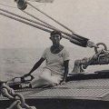 Virginie Hriot, navigatrice accomplie, sur son yacht (Cannes elles & eux tome 2)
