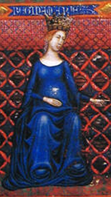 La mre de Saint Honorat, Marie de Hongrie (attribu  Cristoforo Orimina, Wikimedia Commons)
