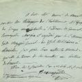Fac-similés d'autographes de Buonaparte (Napoléon 1er), du 2 fructidor an 2 (août 1794) (11S51)