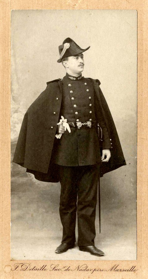 Eugne VIAL, 1903, en tenue de polytechnicien.