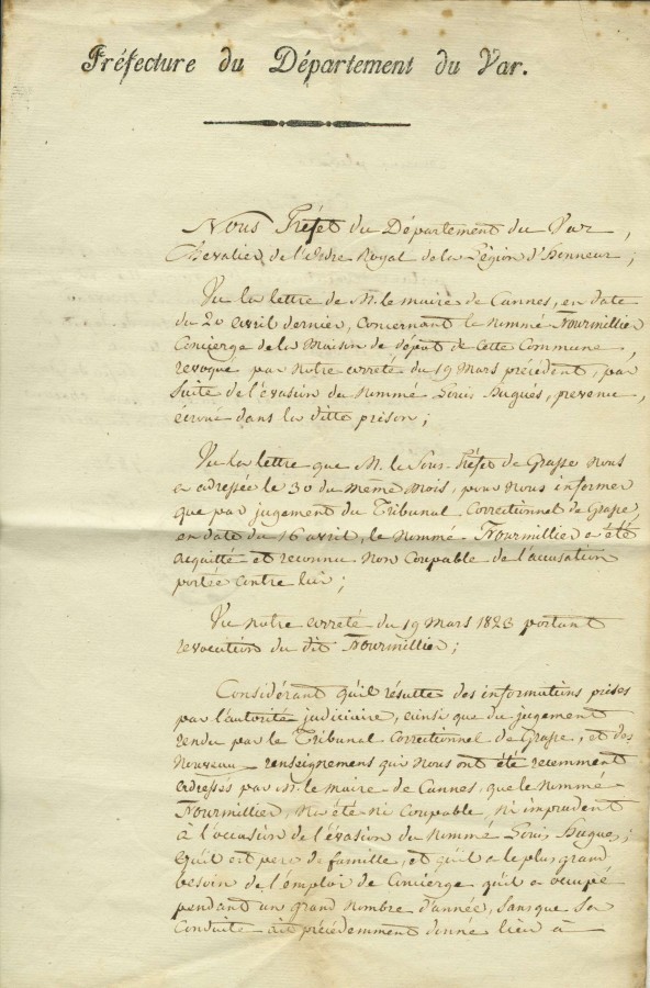 Nomination du concierge de la maison de dépôt de Cannes 1823 (4J1_25).jpg