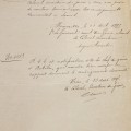 Note de service pour l'installation du dpt de convalescents de l'le Sainte Marguerite - 22 aot 1895 (AD06_2R161(2))