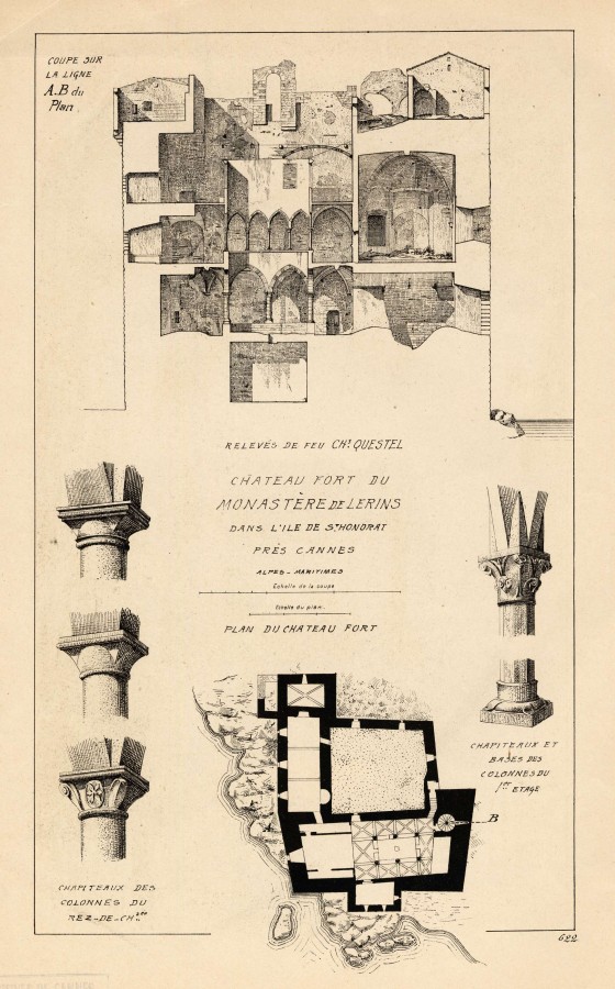 Plan coupe de la tour, 1898, 11S22_02