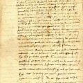 Contestations au sujet du droit de pche aux les de Lrins, 1469, cote 22S45 des Archives d'Antibes 