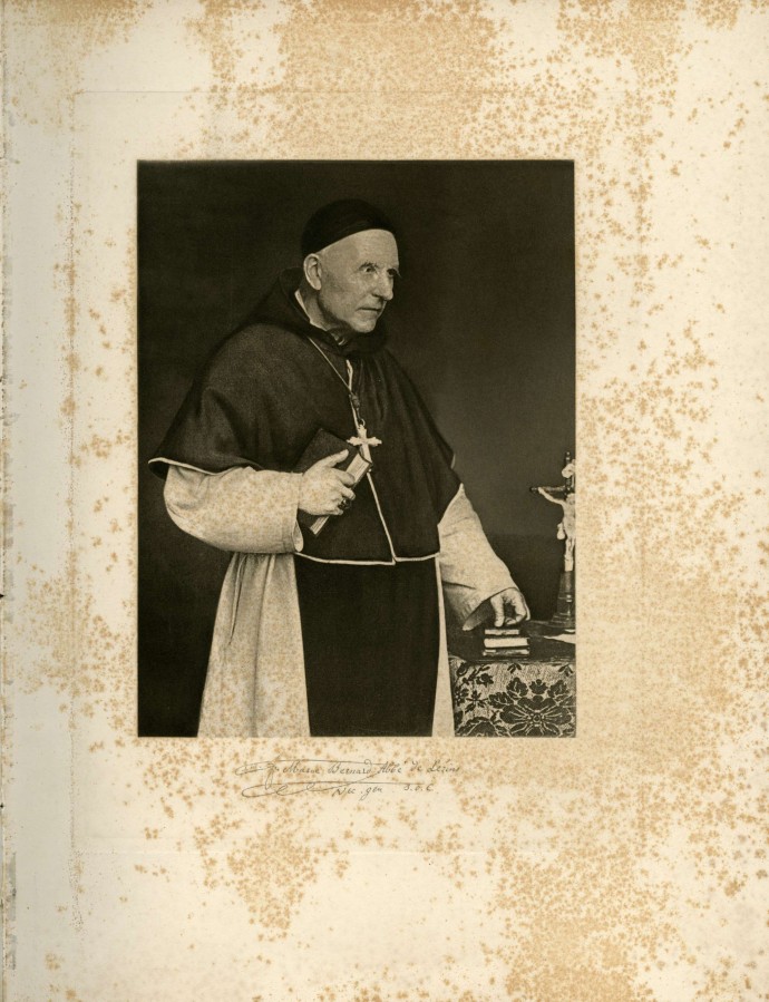 Dom Marie Bernard, abb de Lrins, env. 1904, AMC BH542_004  Abbaye