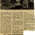Mai 1960, procession  Saint-Honorat, reprise de la tradition  coupure du journal Nice-Matin