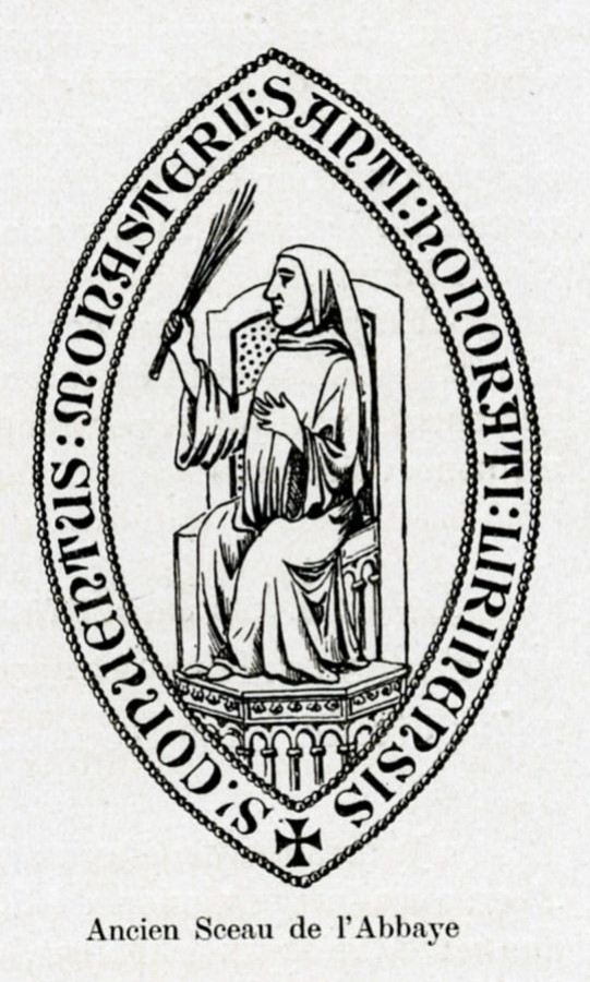 Ancien sceau de l'abbaye, AMC BH542_056