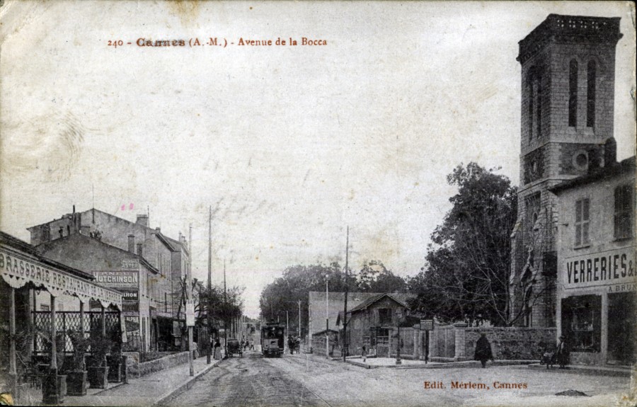 Carte postale reprsentant La Bocca. 1918 (2Fi2298)