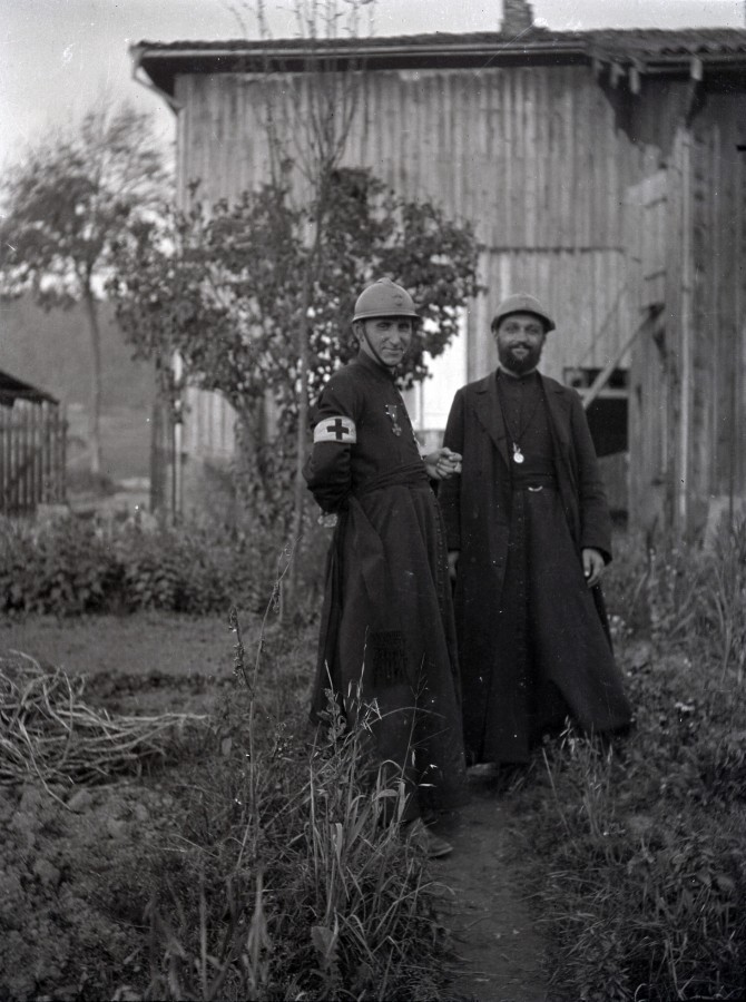 Deux aumniers au front, priode 1914-1918