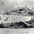 Croquis et lavis de Brougham, en 1839