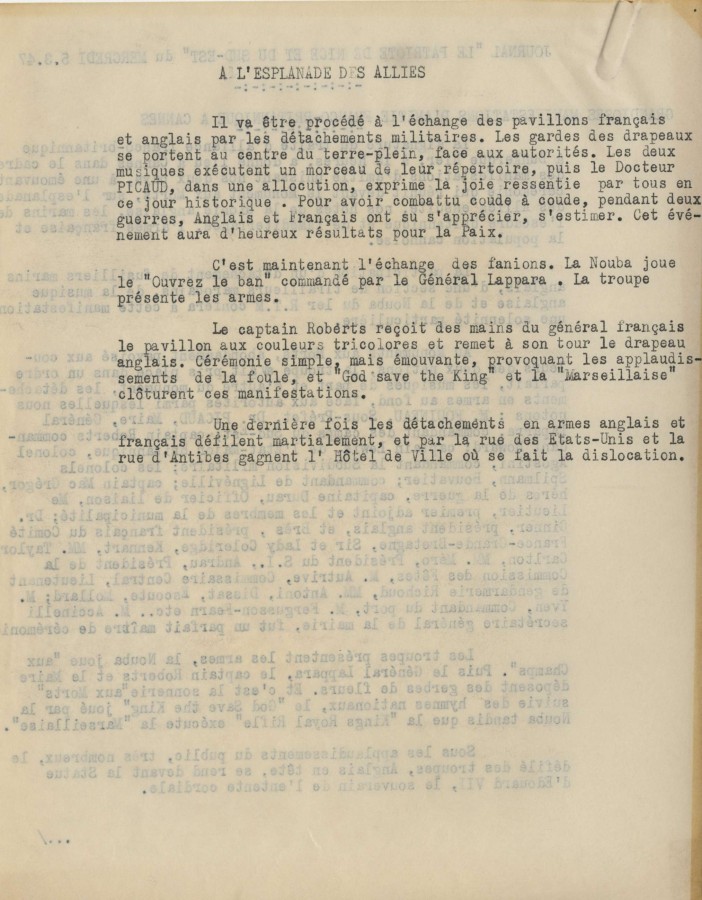Suite de l'article Le Patriote de Nice et du Sud-Est, 1947 (AMC 22W287_007)