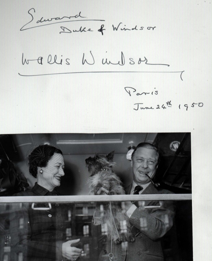 Le duc et la duchesse de Windsor, 1950  Alexandre Laurson