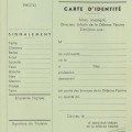 Carte d'identité de la Défense Passive, 1939-1945 (4H13)