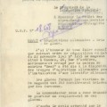 Lettre relatant des jets de pierres sur une librairie allemande, 1944 (4H35)