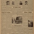 Article du journal L'Avenir sur les Mouvements Unis de Résistance, 25 aout 1945 (Jx14)