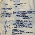 Lettre au sujet des dégâts causés par les troupes allemandes à la villa Numa Blanc sur la Croisette, 1944 (4H37)