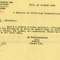 Ordre militaire d'évacuation de la villa La Bastide de la Croix de Garde, 1944 (4H55)