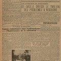 Article de presse du journal L'avenir de Cannes et du Sud-Est sur la commémoration de la libération, 25 août 1945 (Jx14)