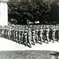 Photographie du défilé militaire lors de la fête de la Libération, 1945 (13Fi129)