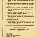 Brochure pour les consignes à observer dans l'abri, 1939-1945 (4H16)