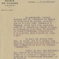 Lettre du Docteur Picaud en faveur de la famille Orso, membre de la Résistance, 1945 (4H69)