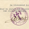 Tampon de l'Etat français à décors de la francisque, 1943 (6F19)