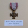 Médaille croix du combattant, 1939-1945 (prêt de Monsieur BULCKE)