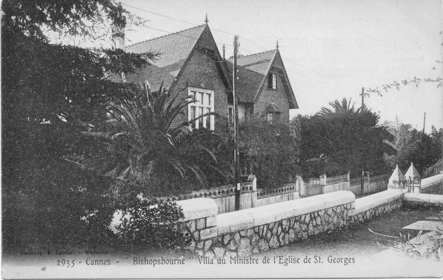 Villa du pasteur de Saint-George (carte postale, prt)