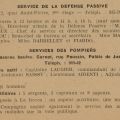 Bureau de la Défense Passive en 1943 (Jx65_88Num57_Annuaire Cannes Adresses)