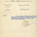 Certificat d'emploi d'un Russe par la SCEM 1950 (2K23)