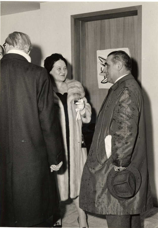 Nadia, pouse de Fernand Lger  dater de 1952, ne Khodossievitch (fonds Bellini, 28S1)
