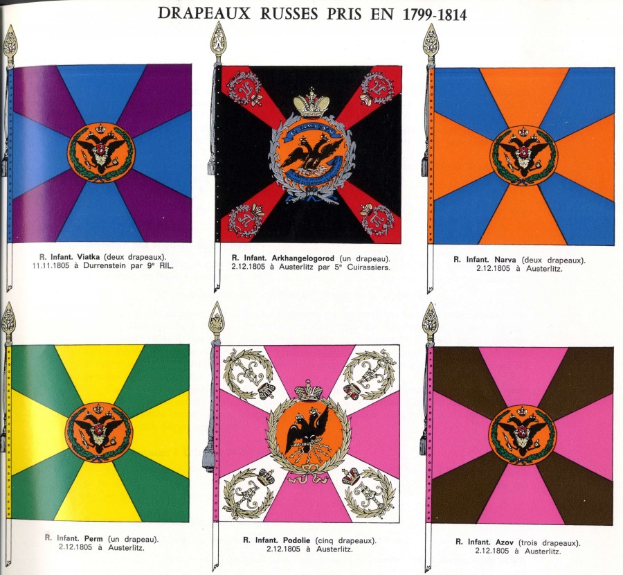 Drapeaux russes conquis par les Franais, 1799-1814 (BH1684  Gnral Andolenko)