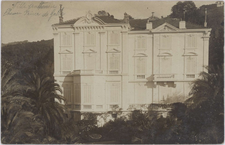 Villa Les Anthmis, avenue Prince de Galles (10Fi19)