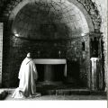 Moine en prire, chapelle de l'abbaye, AMC 14Fi61