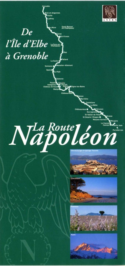 Dpliant de l'ANERN (Action Nationale des Elus pour la Route Napolon)
