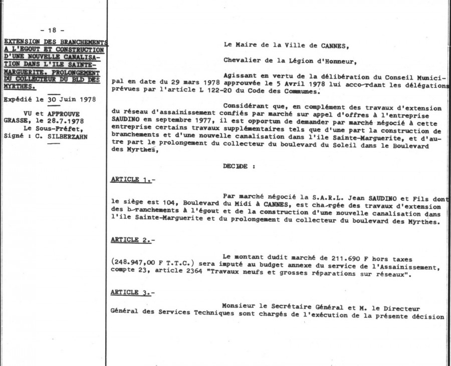 Dlibration, 7 juillet 1978, extension du rseau, AMC 90W27_20