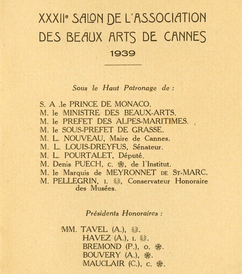 Salon des Beaux arts de 1939 (2R73)