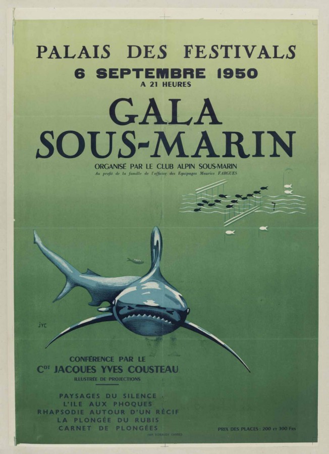 Gala avec le Commandant Cousteau, 1950 (21Fi962)