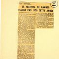 Presse, annulation du festival, 1948 (93W10_294)
