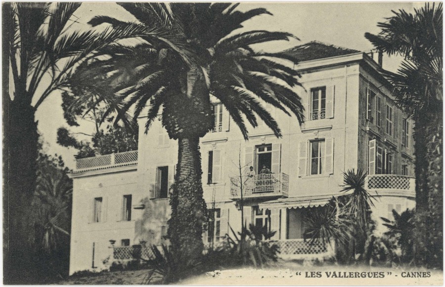 Villa des Vallergues ayant servi de clinique, AMC 10Fi435, env. 1910