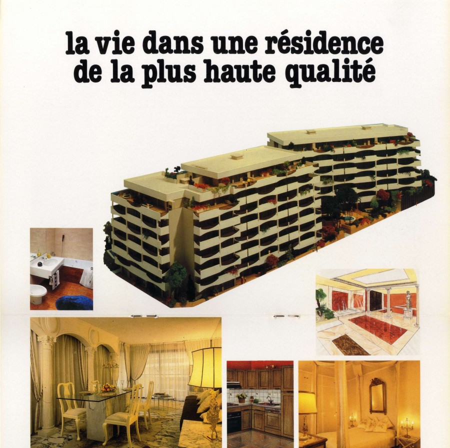 Rsidence Cannes Center, au Petit Juas, AMC 65S32, 1981-1984