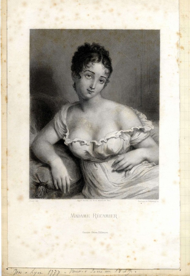 Portrait de Madame de Rcamier