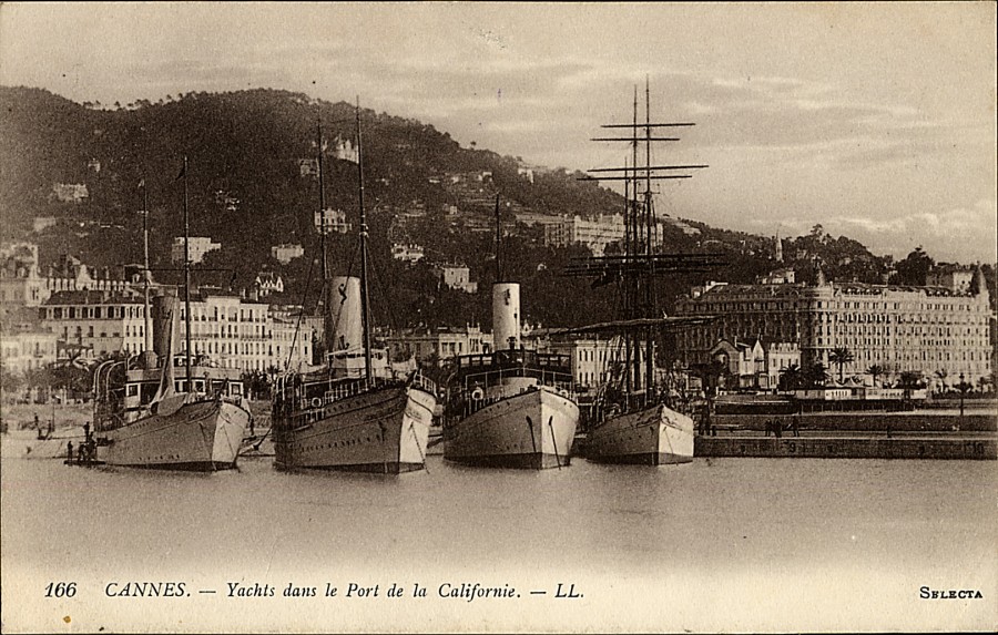 Yachts au vieux port, 1915 (2Fi1696)
