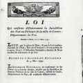 Décret de l'Assemblée nationale, 4 mars 1791 (copie 7F9)